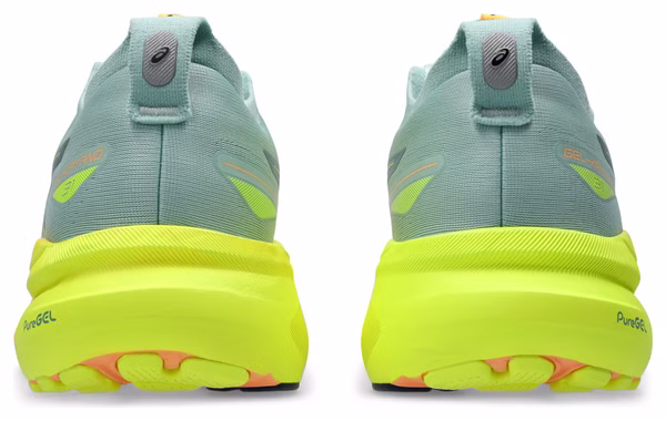 Asics Gel-Kayano 31 hardloopschoenen Parijs Groen/Oranje/Geel Dames