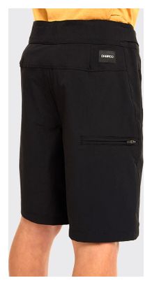 Pantalón corto de trail Dharco Hybrid Negro para niños