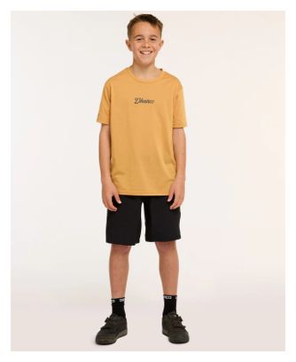 Pantalón corto de trail Dharco Hybrid Negro para niños