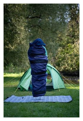 Husky Mumienschlafsack Espace Blue - Minze -5°C - 210 x 85 cm - Blau