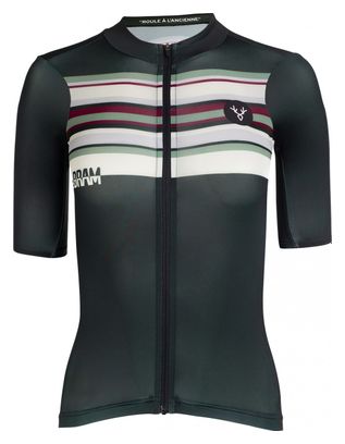 Maillot LeBram Arpettaz de manga corta para mujer verde Tailored Fit