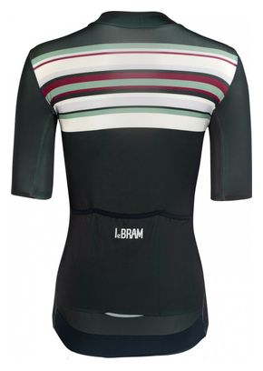 Maillot LeBram Arpettaz de manga corta para mujer verde Tailored Fit