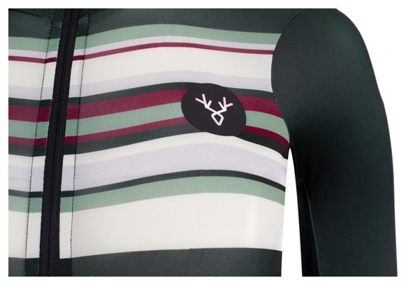 Maillot LeBram Arpettaz de manga corta para mujer verde Tailored Fit