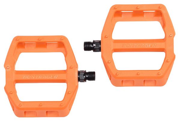 Paire de Pédales Plates Bontrager Line Comp Orange