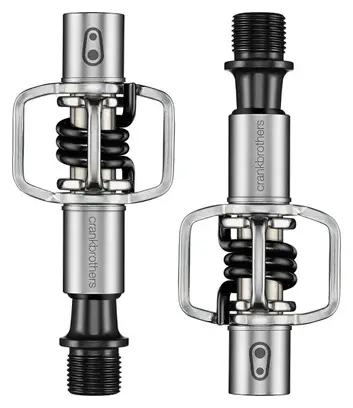 CRANKBROTHERS Pair of EGG BEATER 1 Pedals Silver/Black