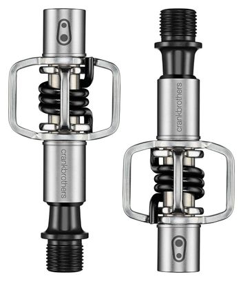CRANKBROTHERS Coppia di pedali EGG BEATER 1 Argento/Nero