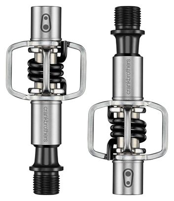 CRANKBROTHERS Pair of EGG BEATER 1 Pedals Silver/Black