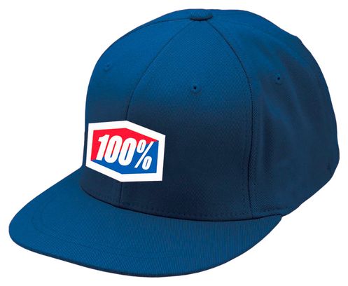 100% Essential Hat J-Fit FlexFit - Navy