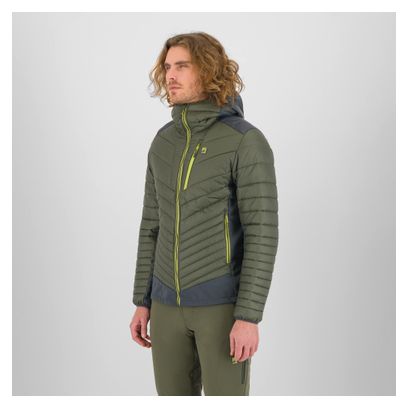 Cappotto verde Karpos Pian Longhi per uomo