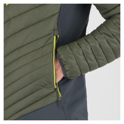 Cappotto verde Karpos Pian Longhi per uomo