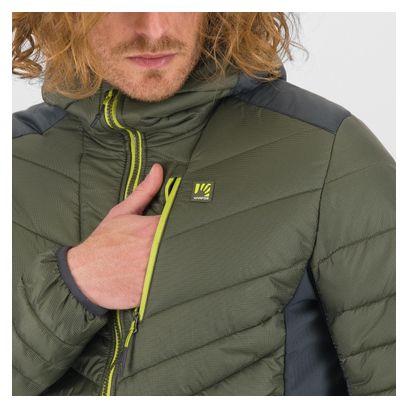Cappotto verde Karpos Pian Longhi per uomo