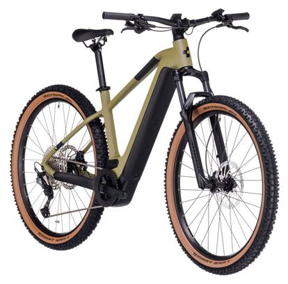 Cube Reaction Hybrid Race 625 Electric Hardtail MTB Shimano Deore/XT 12S 625 Wh 29'' Verde Oliva 2023
