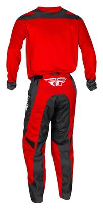 Pantalón Fly Racing Fly F-16 Rojo / Carbón / Blanco