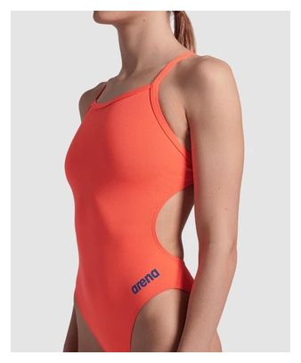 Maillot de Bain Arena Team Swimsuit Challenge Solid Orange