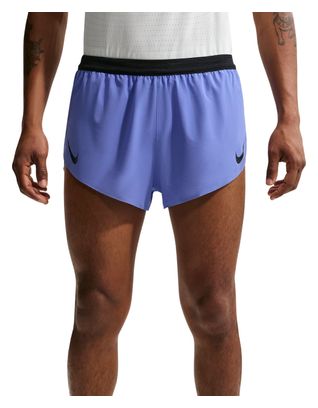 Nike AeroSwift 2in Split Shorts, Blue, Men's