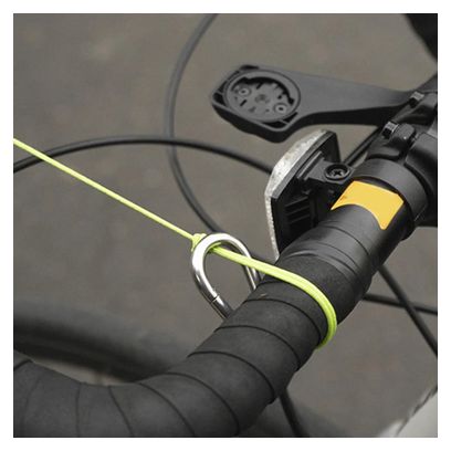 Kompaktes Fahrrad-Zugsystem – Elastisches Seil 2,3 m mit internem Federmechanismus