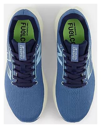 Chaussures Running New Balance FuelCell Propel v5 Bleu/Blanc Femme