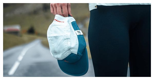 Casquette Compressport 5 Panel Light Bleu 