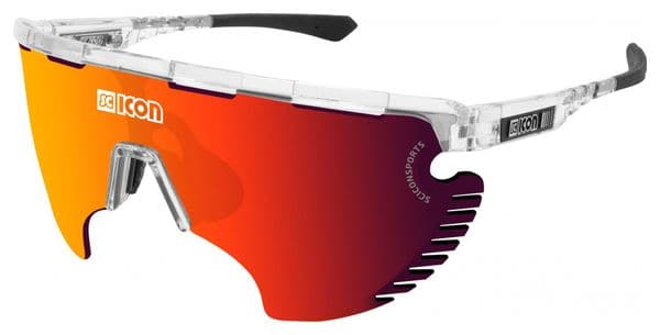 Scicon Sports Aerowing Lamon Lunettes De Soleil De Performance Sportive (Scnpp Multimorror Rouge/Briller)