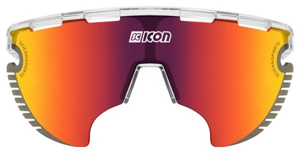 Scicon Sports Aerowing Lamon Lunettes De Soleil De Performance Sportive (Scnpp Multimorror Rouge/Briller)