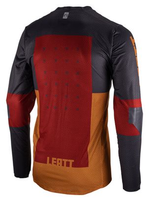 Maillot Manches Longues Leatt MTB Gravity 4.0 Suede Marron