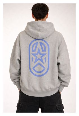 Sweat à Capuche Nike Blocks League Gris Homme