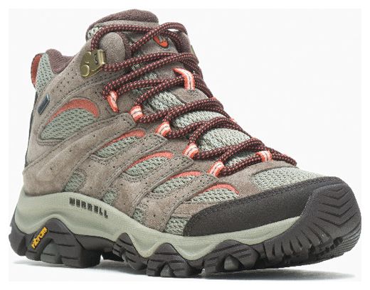 Chaussures de Randonnée Femme Merrell Moab 3 Mid Gore-Tex Beige