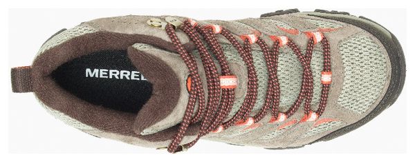 Merrell Moab 3 Mid Gore-Tex Zapatillas de senderismo para mujer Beige