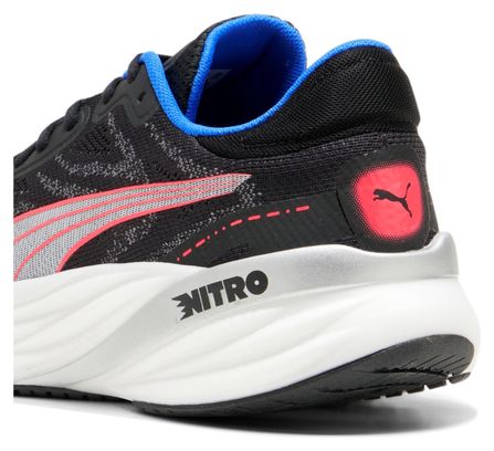 Chaussures Running Puma Magnify Nitro 2 Noir / Bleu / Rouge