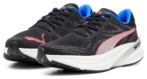 Running Shoes Puma Magnify Nitro 2 Black / Blue / Red