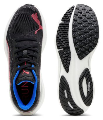 Chaussures Running Puma Magnify Nitro 2 Noir / Bleu / Rouge