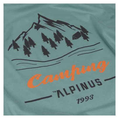 T-shirt de randonnée Alpinus Polaris vert - Homme