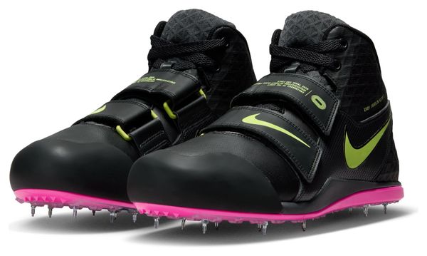 Chaussures d'Athlétisme Unisexe Nike Zoom Javelin Elite 3 Noir Rose Jaune