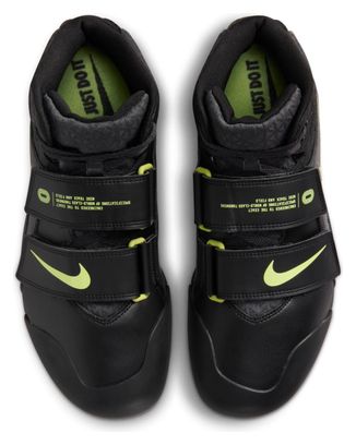 Nike Zoom Javelin Elite 3 Black Pink Yellow Unisex Track &amp; Field Shoes