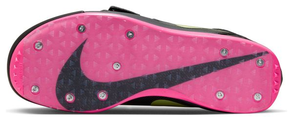 Nike Zoom Javelin Elite 3 Zwart Roze Geel Unisex Track &amp; Field Schoen