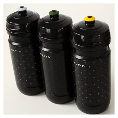 Bidon cyclisme Eltin 600ml noir et gris