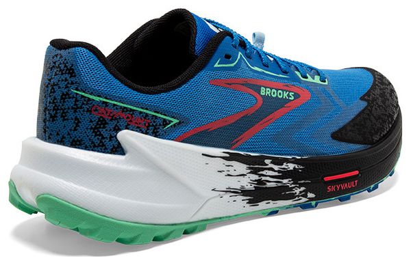 Chaussures Trail Brooks Catamount 3 Bleu Rose Homme