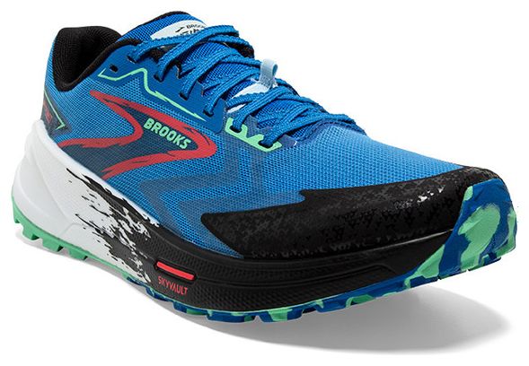 Chaussures Trail Brooks Catamount 3 Bleu Rose Homme
