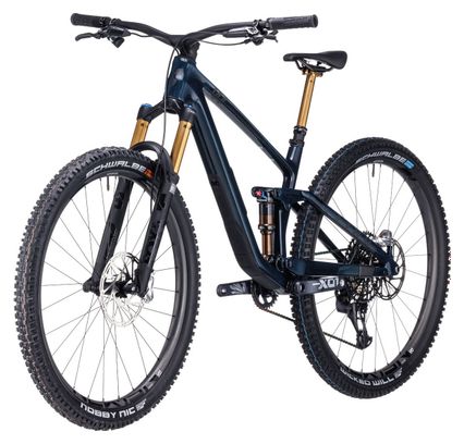 Cube Stereo One44 C:68X SLT Volledig geveerde MTB Sram XX1 Eagle AXS 12S 29'' Liquid Blue 2024