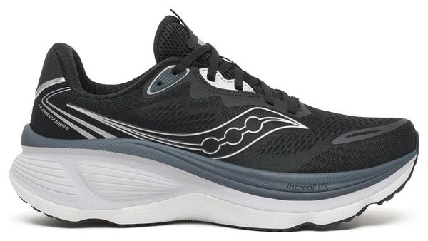 Zapatillas de running Saucony Hurricane 26, negro/plata, para hombre