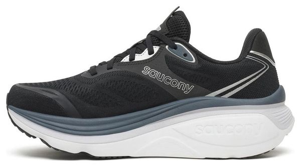 Zapatillas de running Saucony Hurricane 26, negro/plata, para hombre