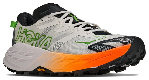 Zapatillas de trail Hoka Speedgoat 7 Blanco/Naranja/Verde para hombre