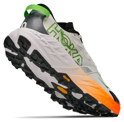 Zapatillas de trail Hoka Speedgoat 7 Blanco/Naranja/Verde para hombre