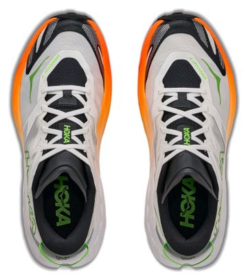 Zapatillas de trail Hoka Speedgoat 7 Blanco/Naranja/Verde para hombre