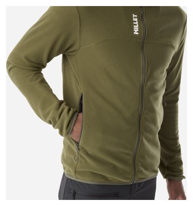 Millet Ubic Lightgrid Green Men's Fleece