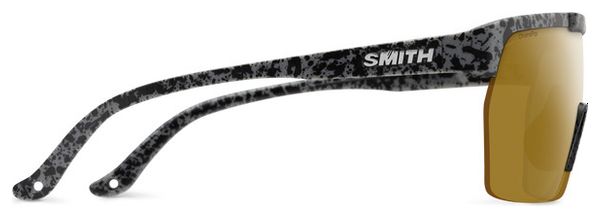 Lunettes Smith XC Matte Gray Marble - Ecran ChromaPop Polarized Bronze Mirror