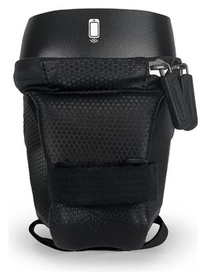 Sacoche de Cadre de Vélo Wozinsky 1 7L avec Housse de Téléphone Noir