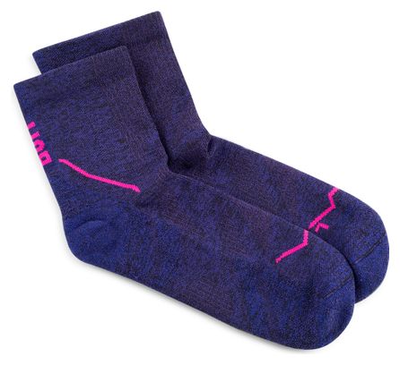 Chaussettes Buff Dryflx Quarter Violet 