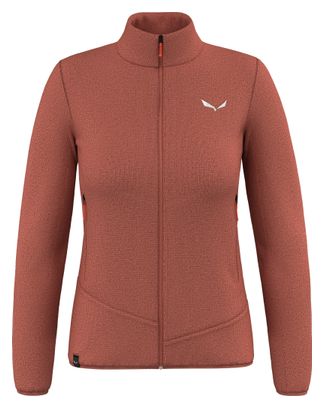 Salewa Puez Rocca Polarlite Women's Fleece Jacket Red