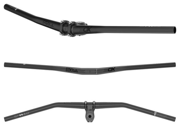 SQlab 3OX 16° stuur 31,8 mm 780 mm Zwart